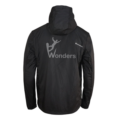 Men'S And Women'S Classic Hooded Outdoor Sports Windbreaker
