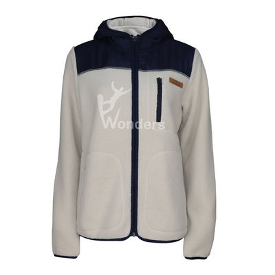 Vrouwen 100% gerecycled Teddy Fleece Jacket Ademhalend