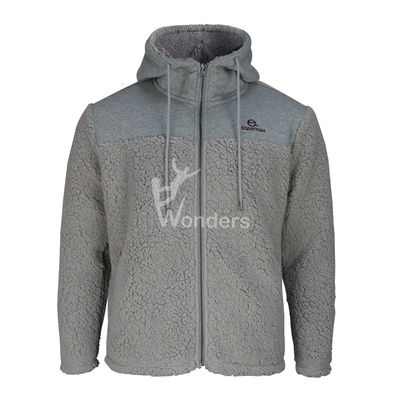 Lange mouwen 100% gerecycled Arctisch Vlies Jacket voor buiten