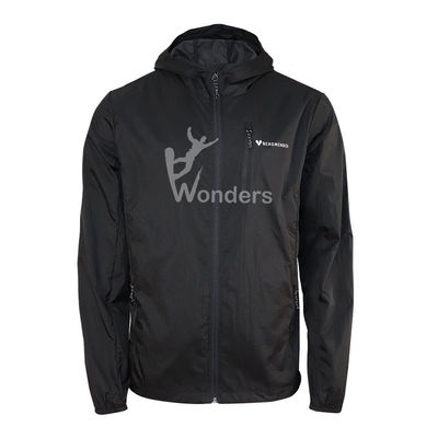 Mensen en vrouwen Klassieke Hooded Outdoor Sport Windbreaker