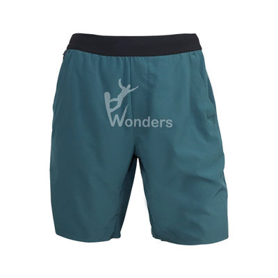 Mensen Running Fitness Training Shorts Snel droog Elastiek Ademhalend